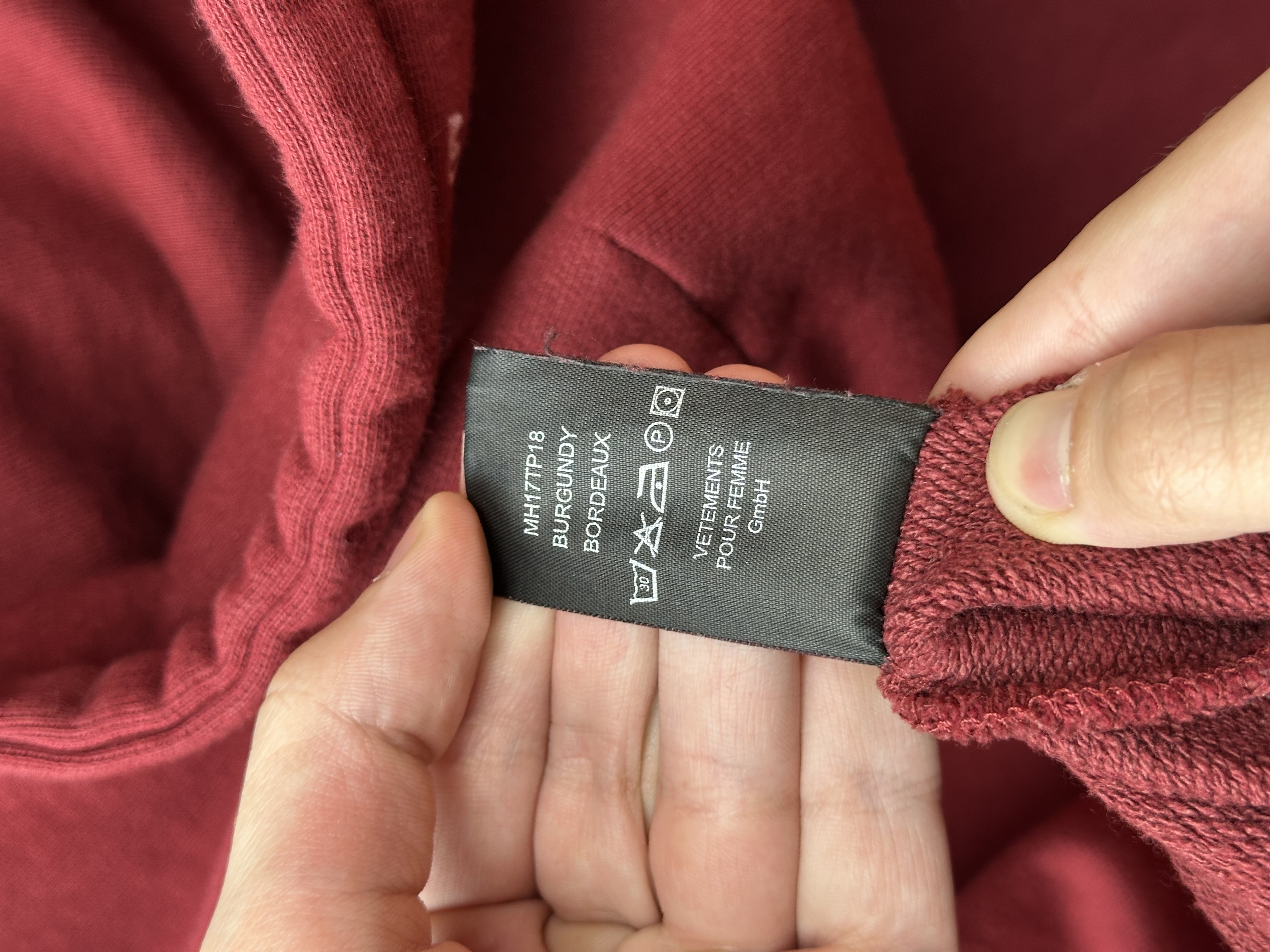 Vetements MTB S SIZE, detail view 20