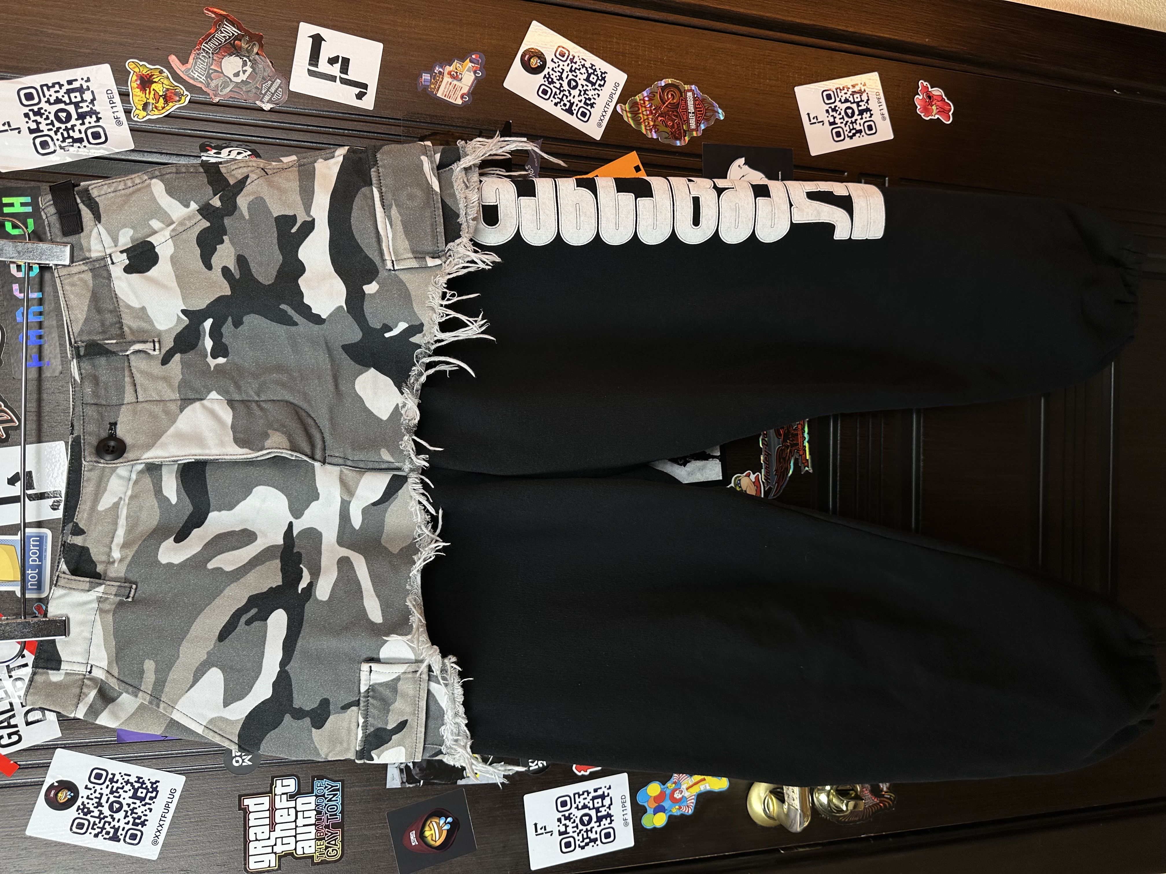 Vetements SS19 Georgian Pants, detail view 2