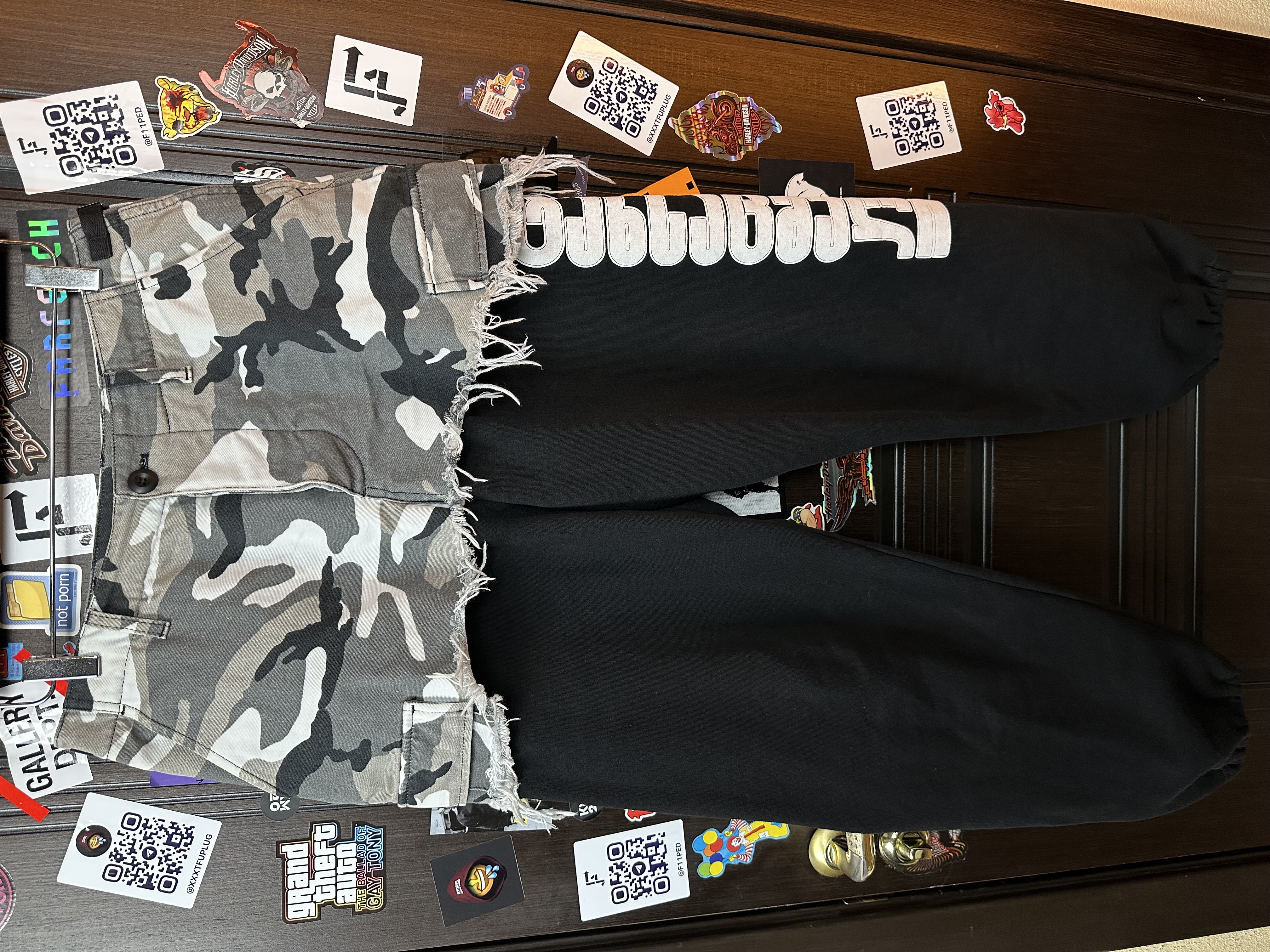 Vetements SS19 Georgian Pants, detail view 3