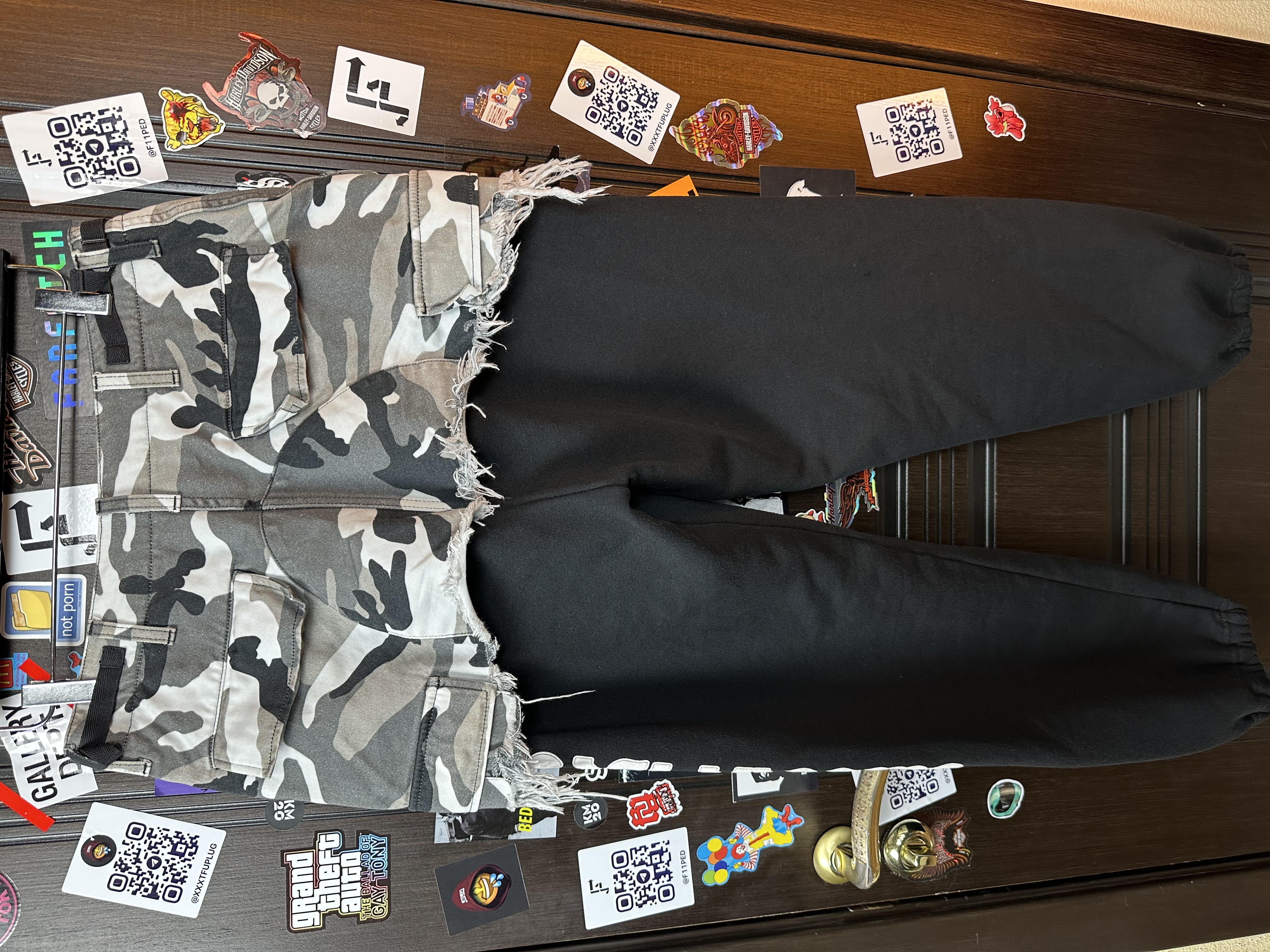 Vetements SS19 Georgian Pants, detail view 4