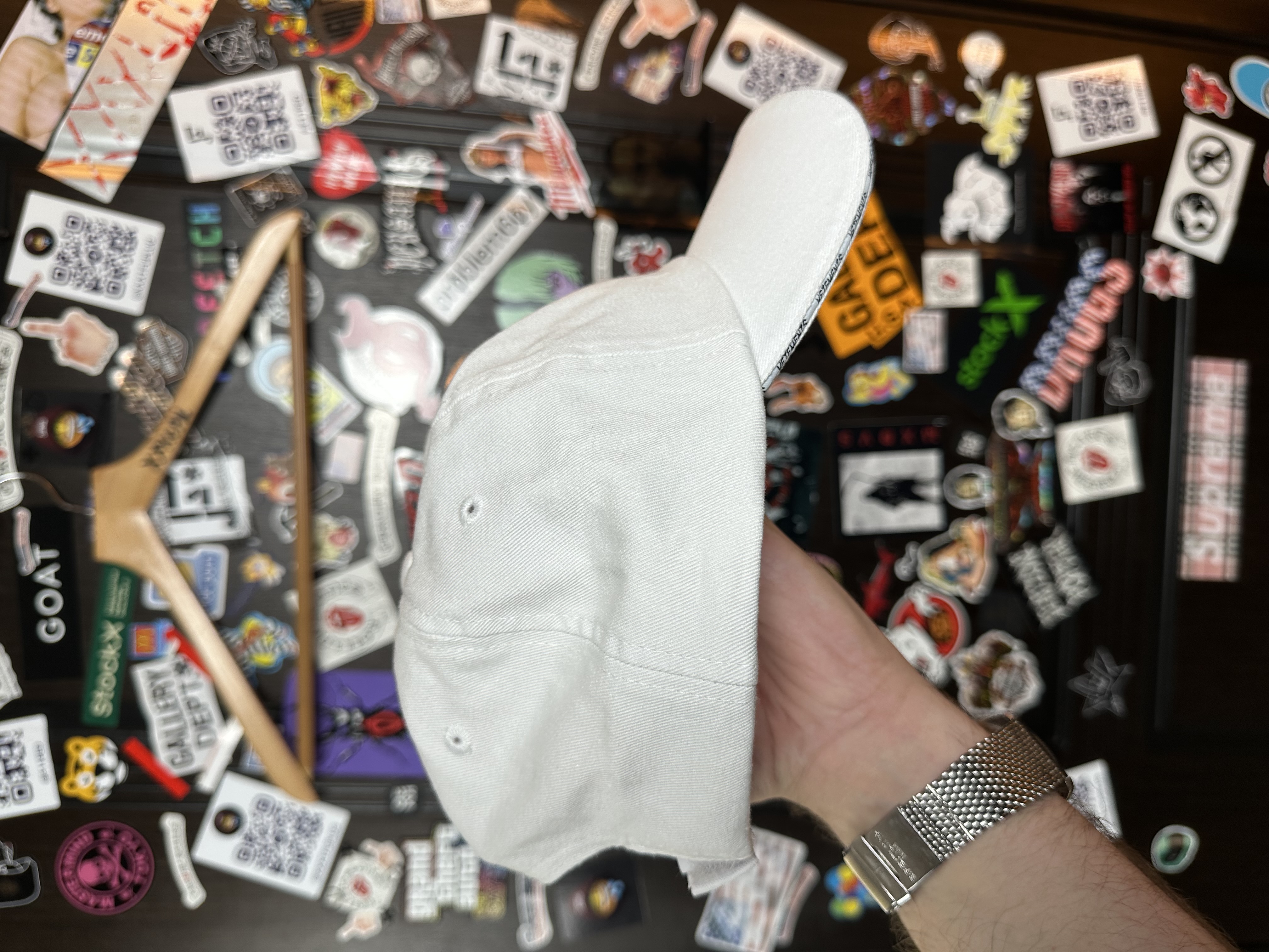 Vetements VETEMENTS NWT AW18 “Genetically Modified” Cap, detail view 7