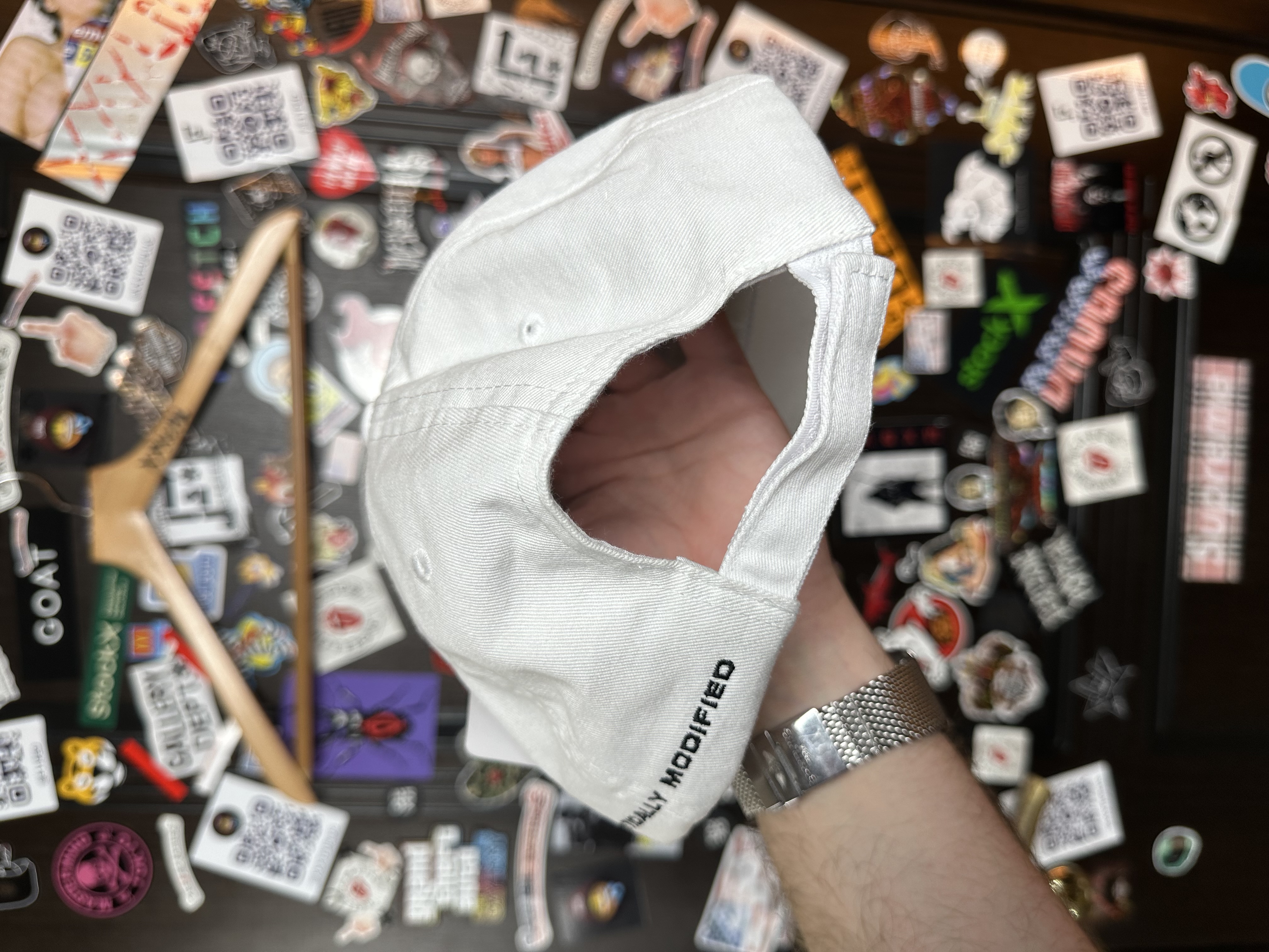 Vetements VETEMENTS NWT AW18 “Genetically Modified” Cap, detail view 8