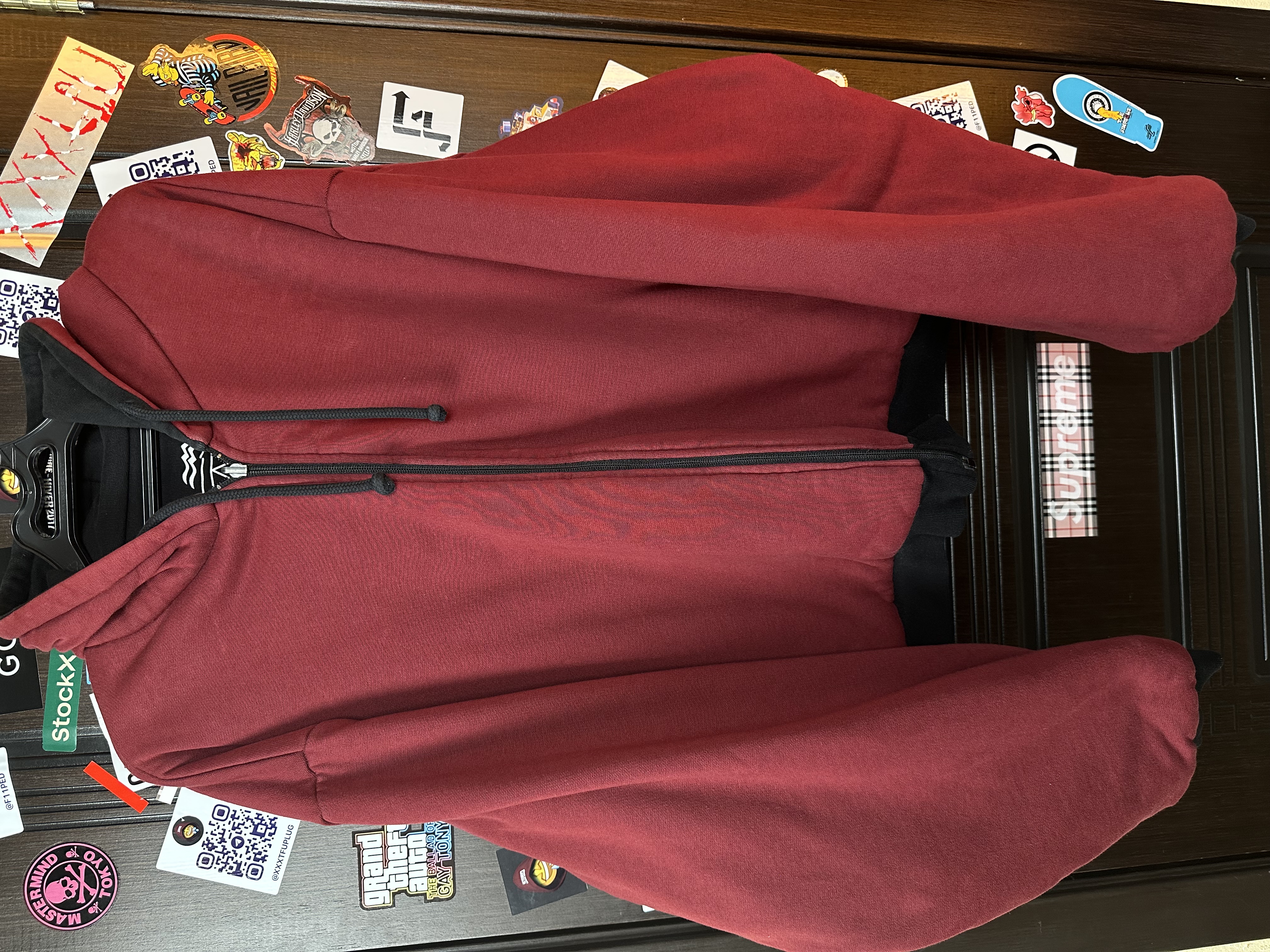 Vetements Vetements Total Fucking Darkness x 11 inch Gun Club 2 Side Bomber L size, detail view 4