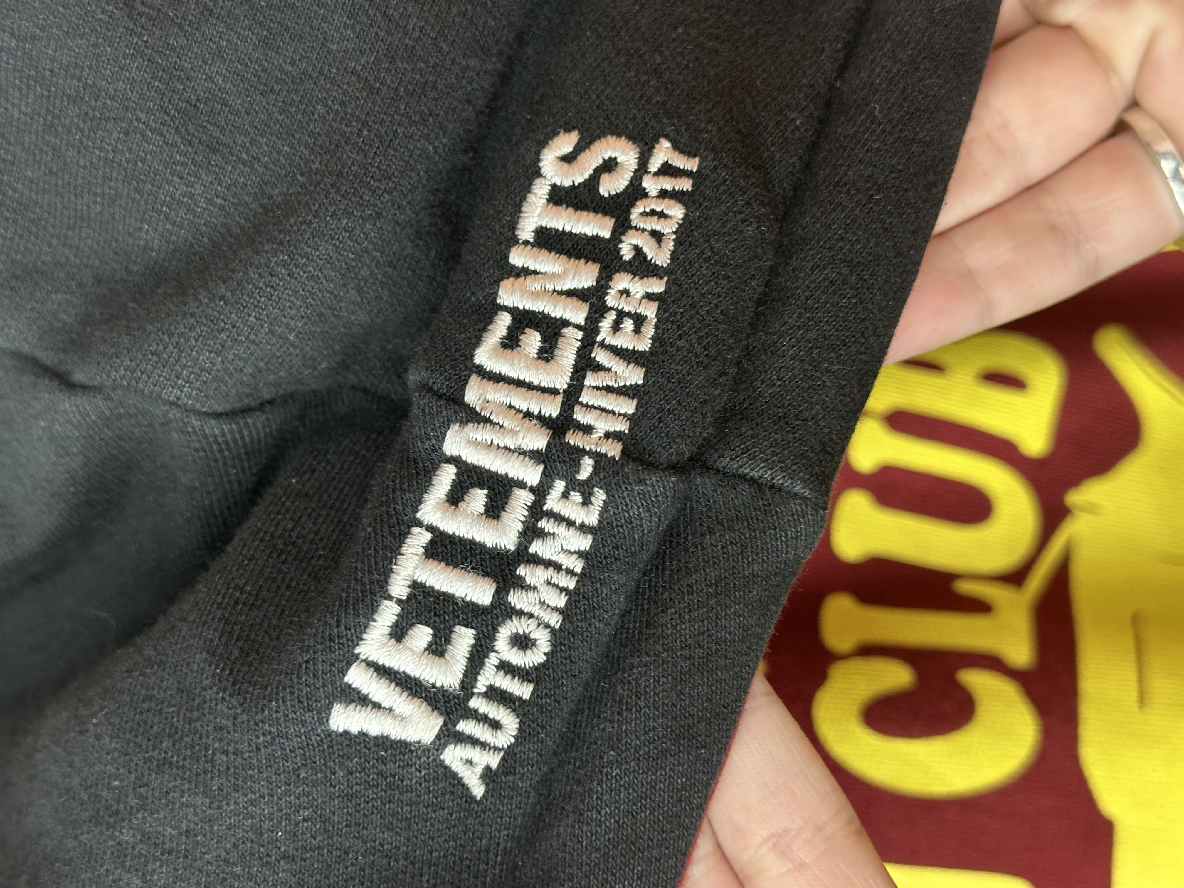 Vetements Vetements Total Fucking Darkness x 11 inch Gun Club 2 Side Bomber L size, detail view 15