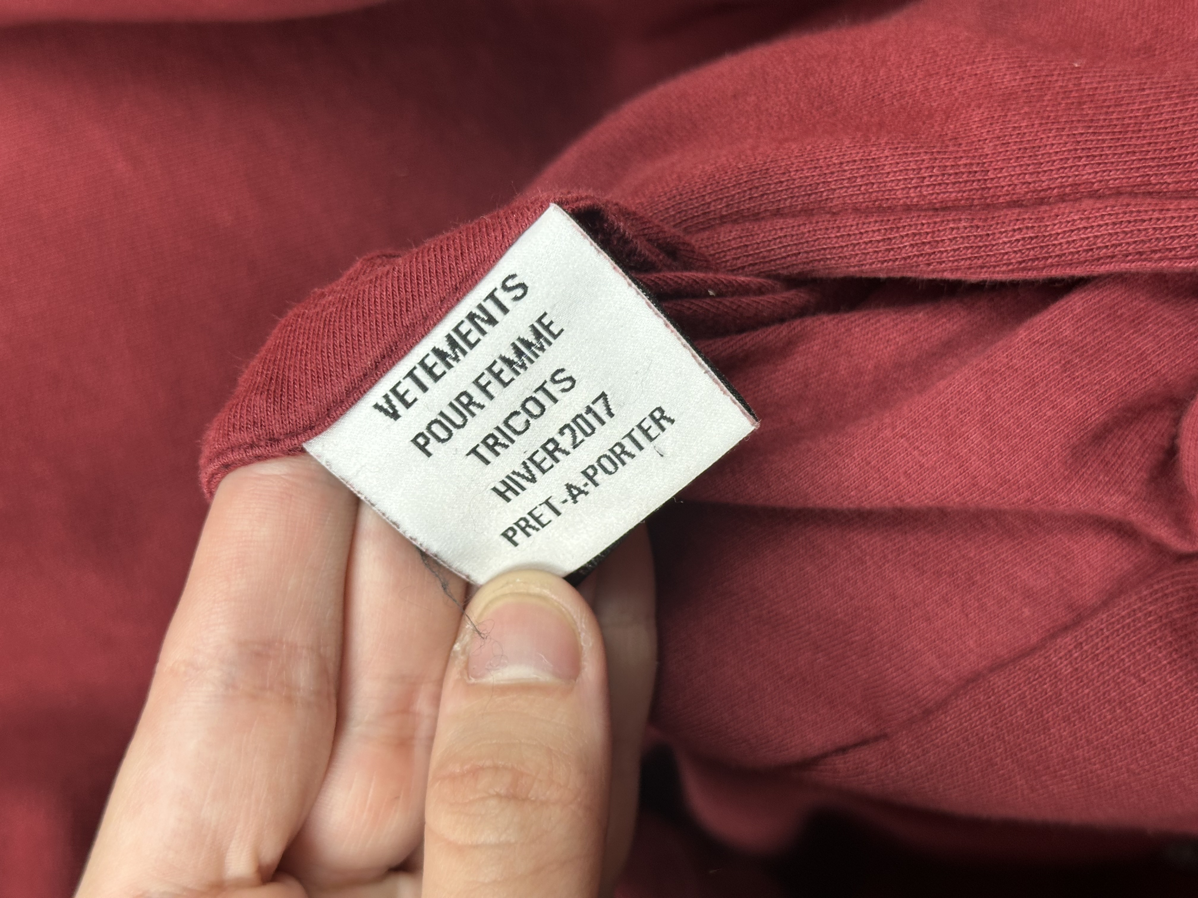 Vetements Vetements Total Fucking Darkness x 11 inch Gun Club 2 Side Bomber L size, detail view 19