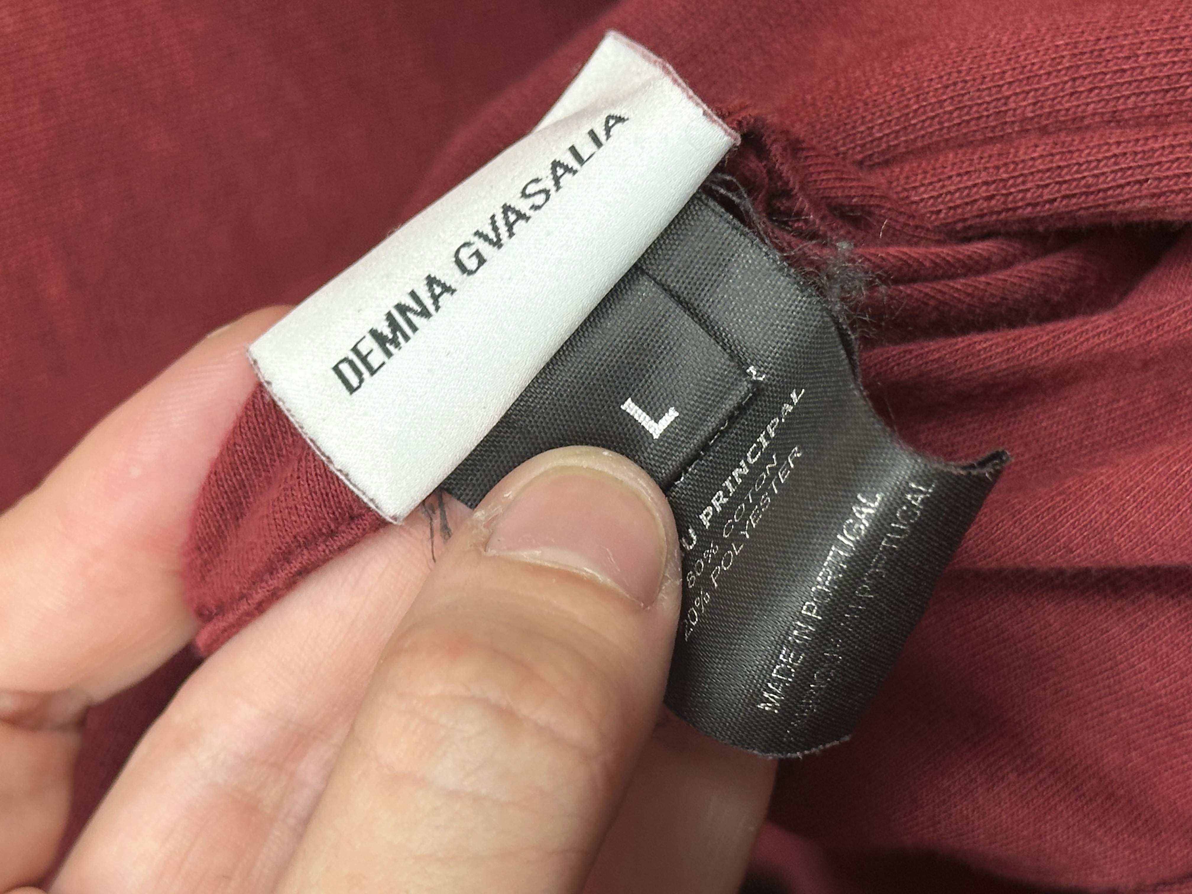 Vetements Vetements Total Fucking Darkness x 11 inch Gun Club 2 Side Bomber L size, detail view 22