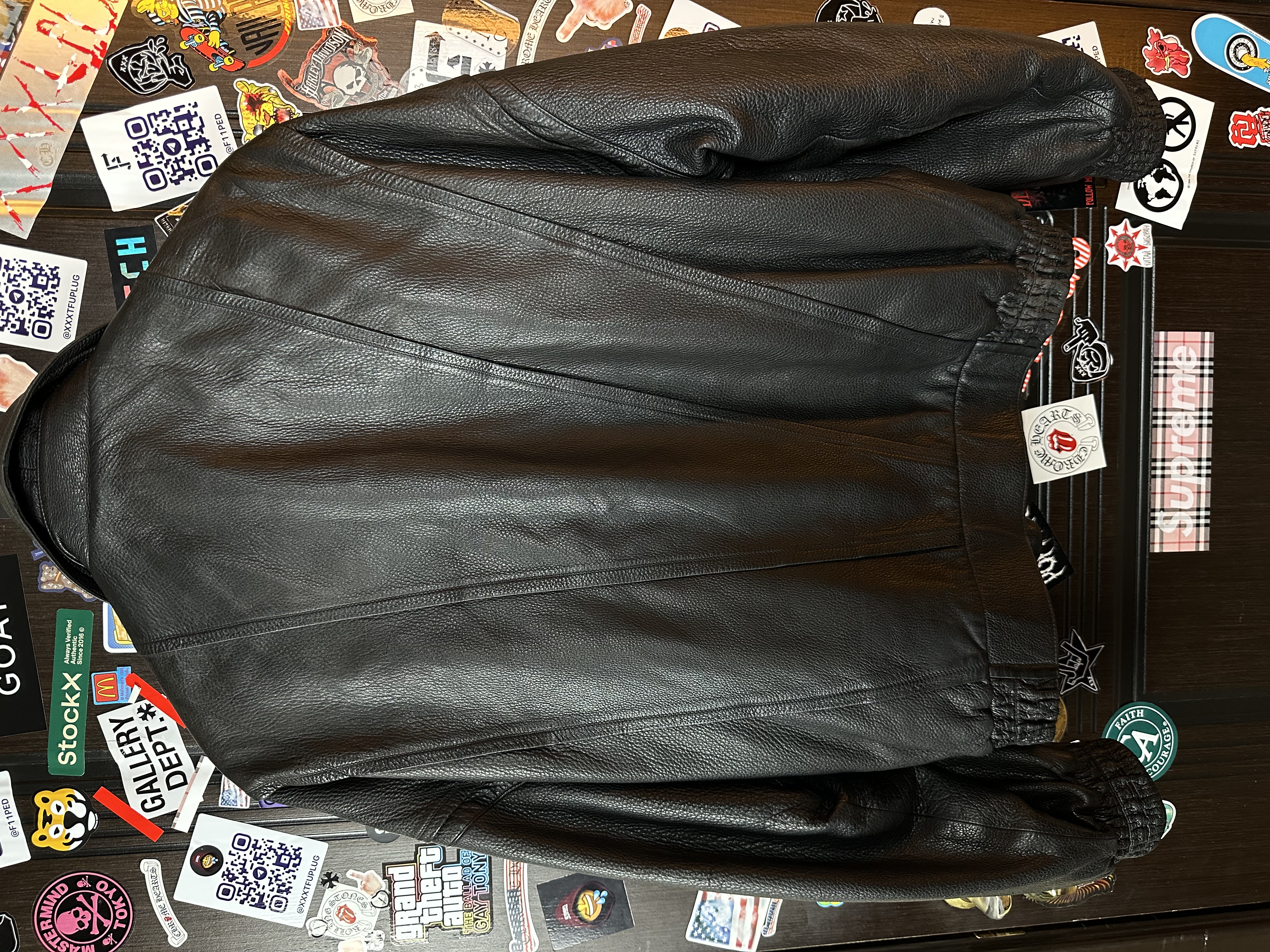 ZILLI Zilli "Huoene" Deerskin Bomber, detail view 3