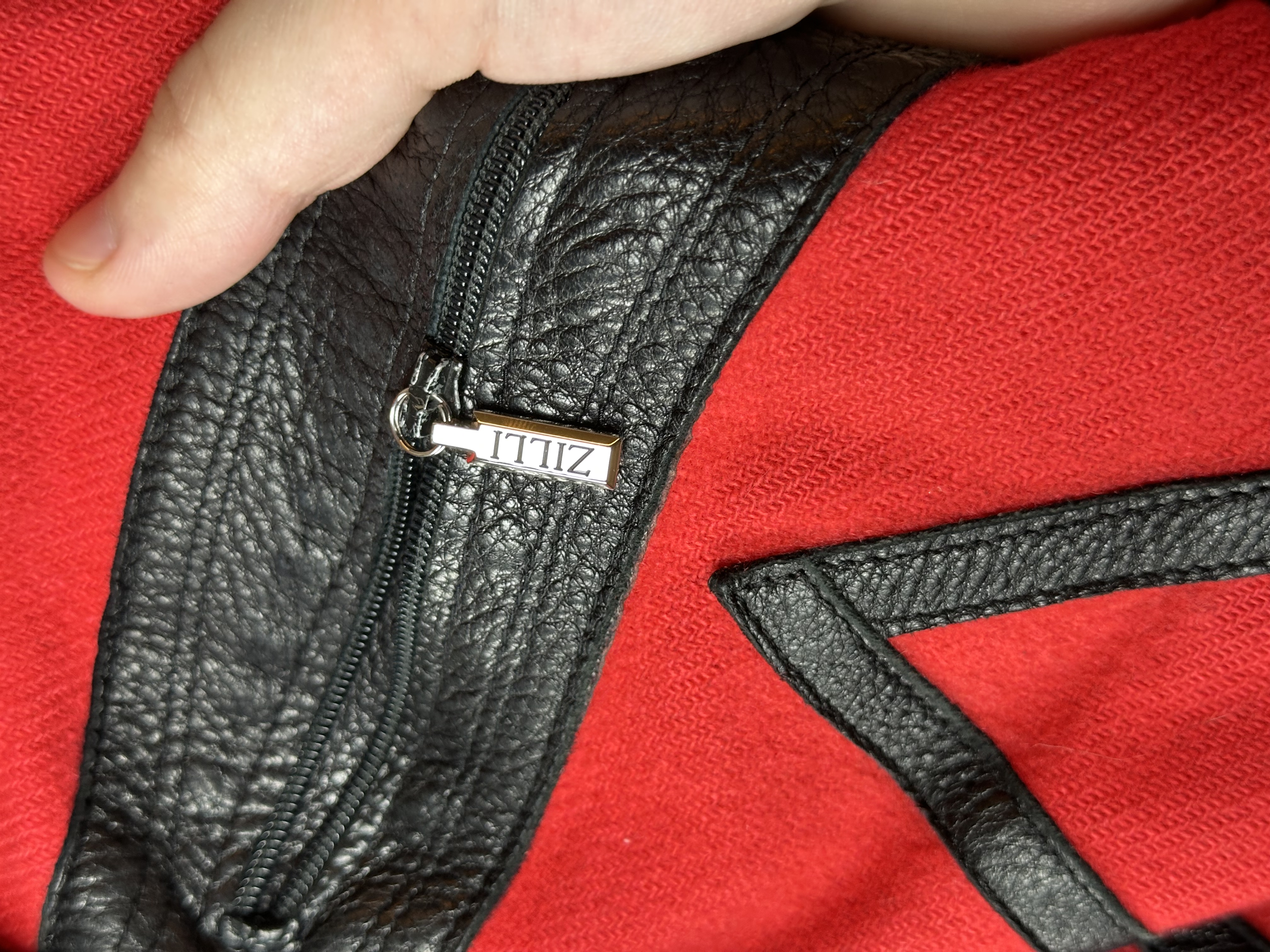 ZILLI Zilli "Huoene" Deerskin Bomber, detail view 18