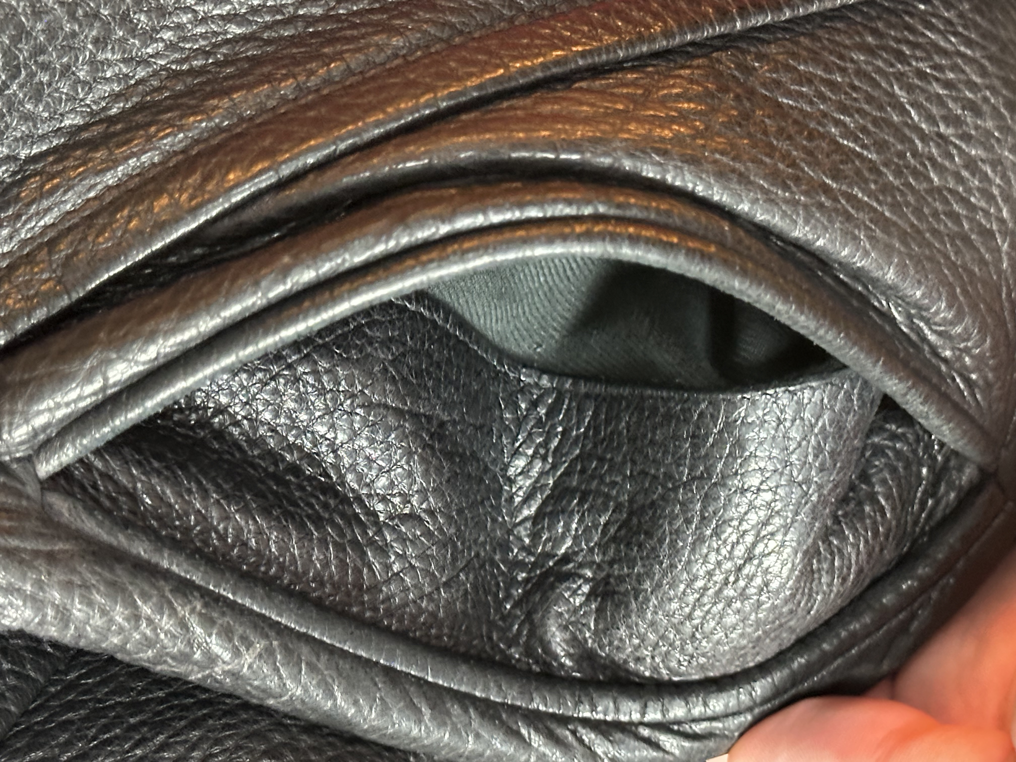 ZILLI Zilli "Huoene" Deerskin Bomber, detail view 19