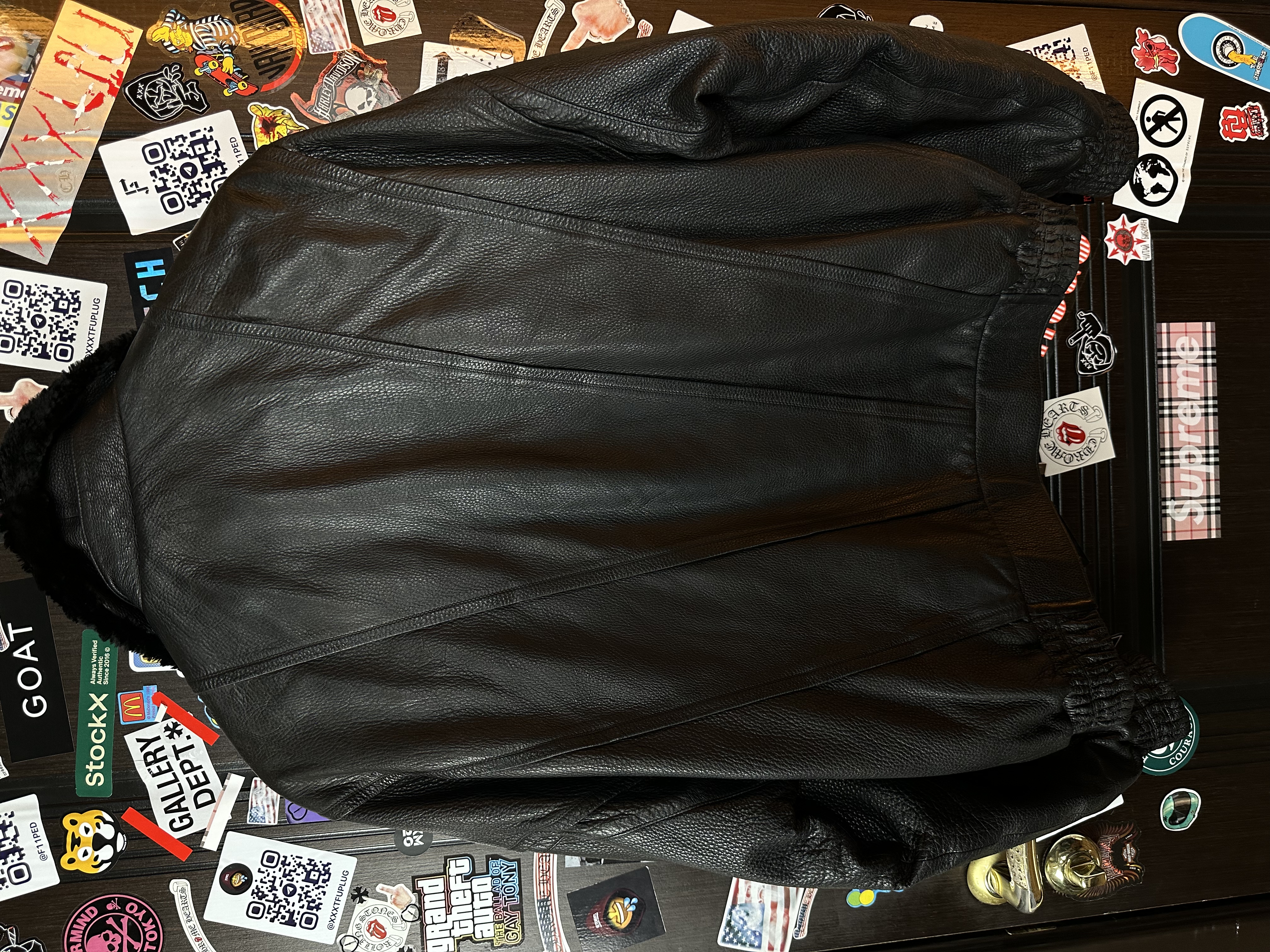 ZILLI Zilli "Huoene" Deerskin Bomber, detail view 6