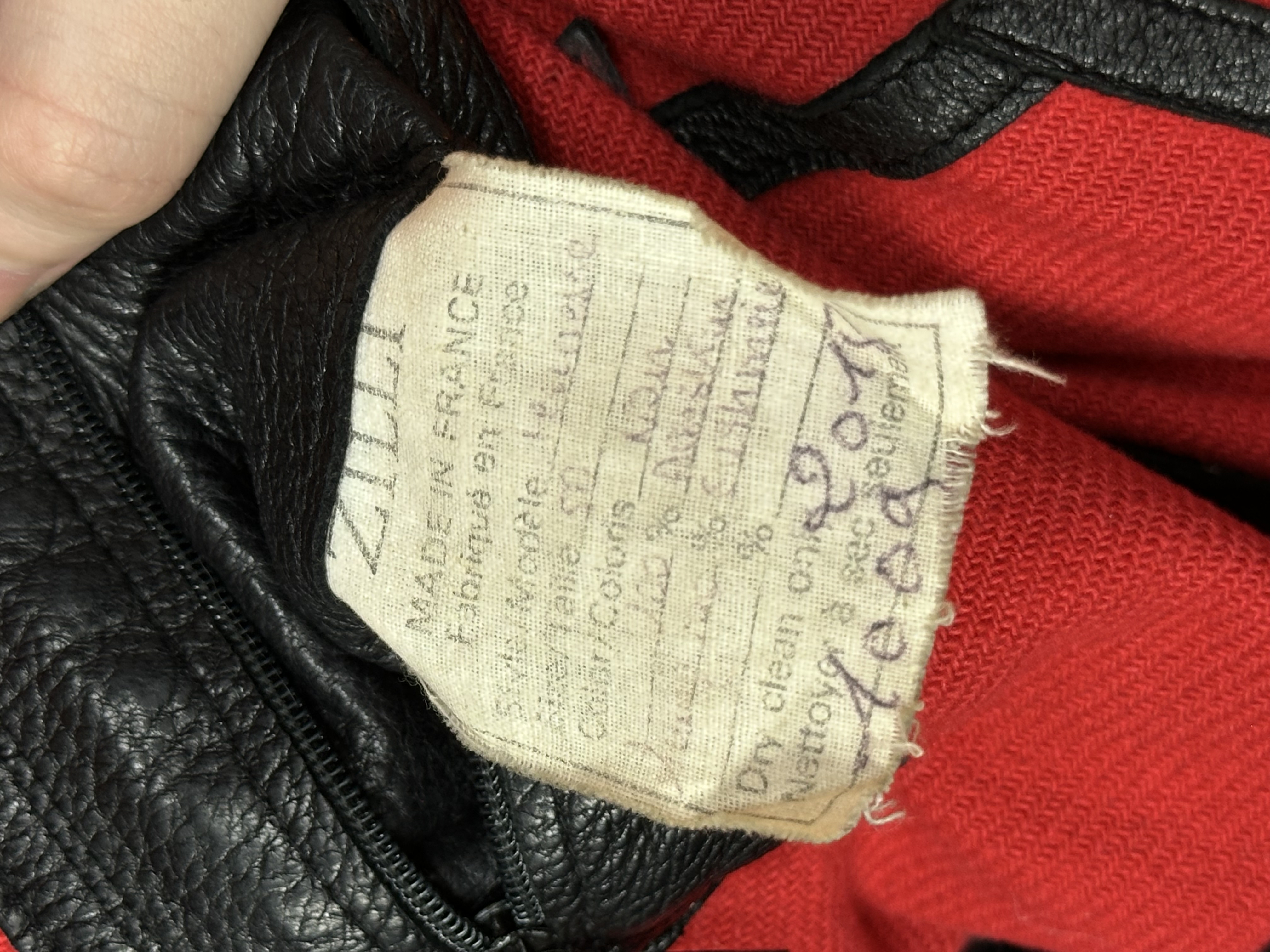 ZILLI Zilli "Huoene" Deerskin Bomber, detail view 17