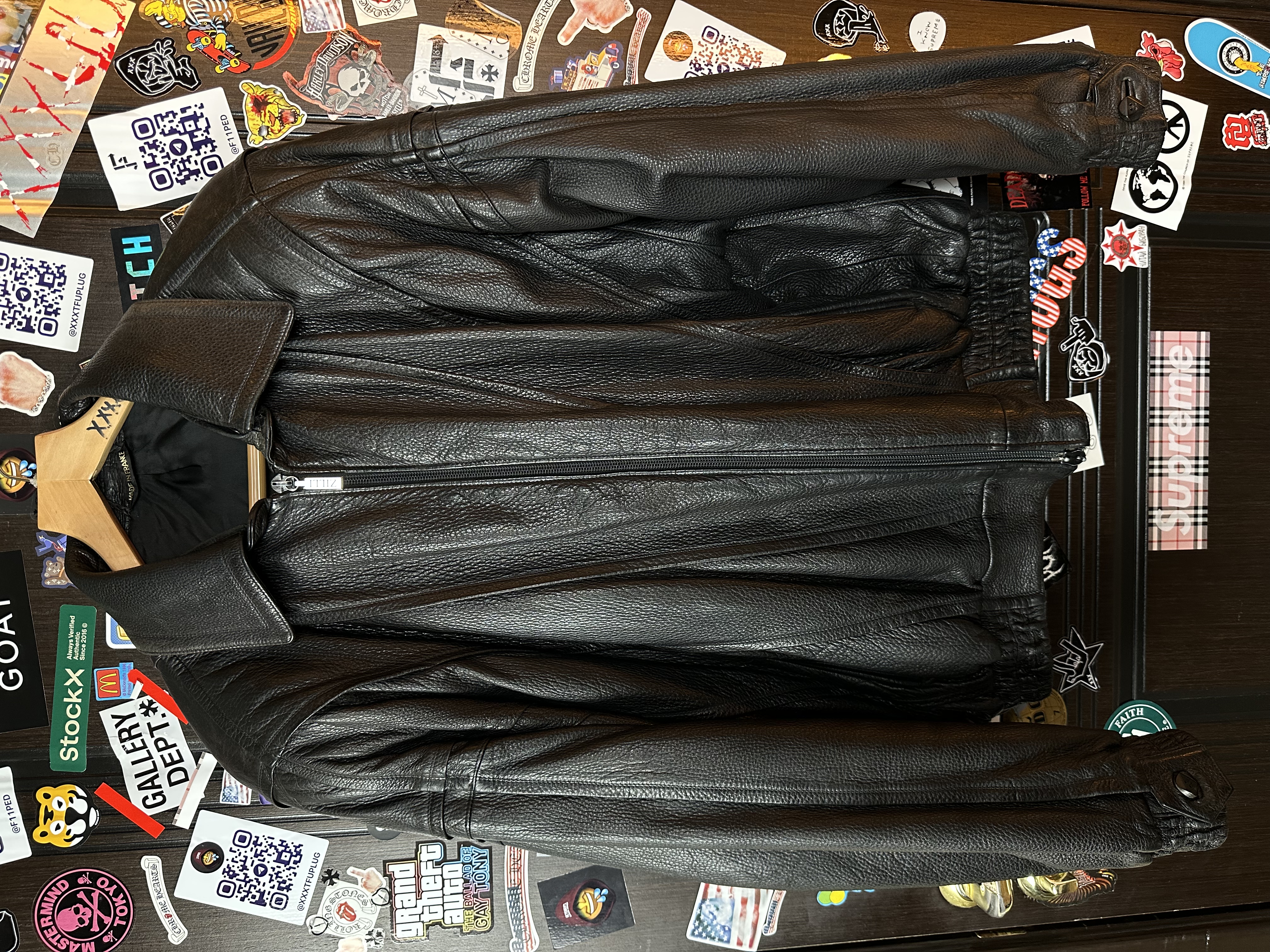 ZILLI Zilli "Huoene" Deerskin Bomber