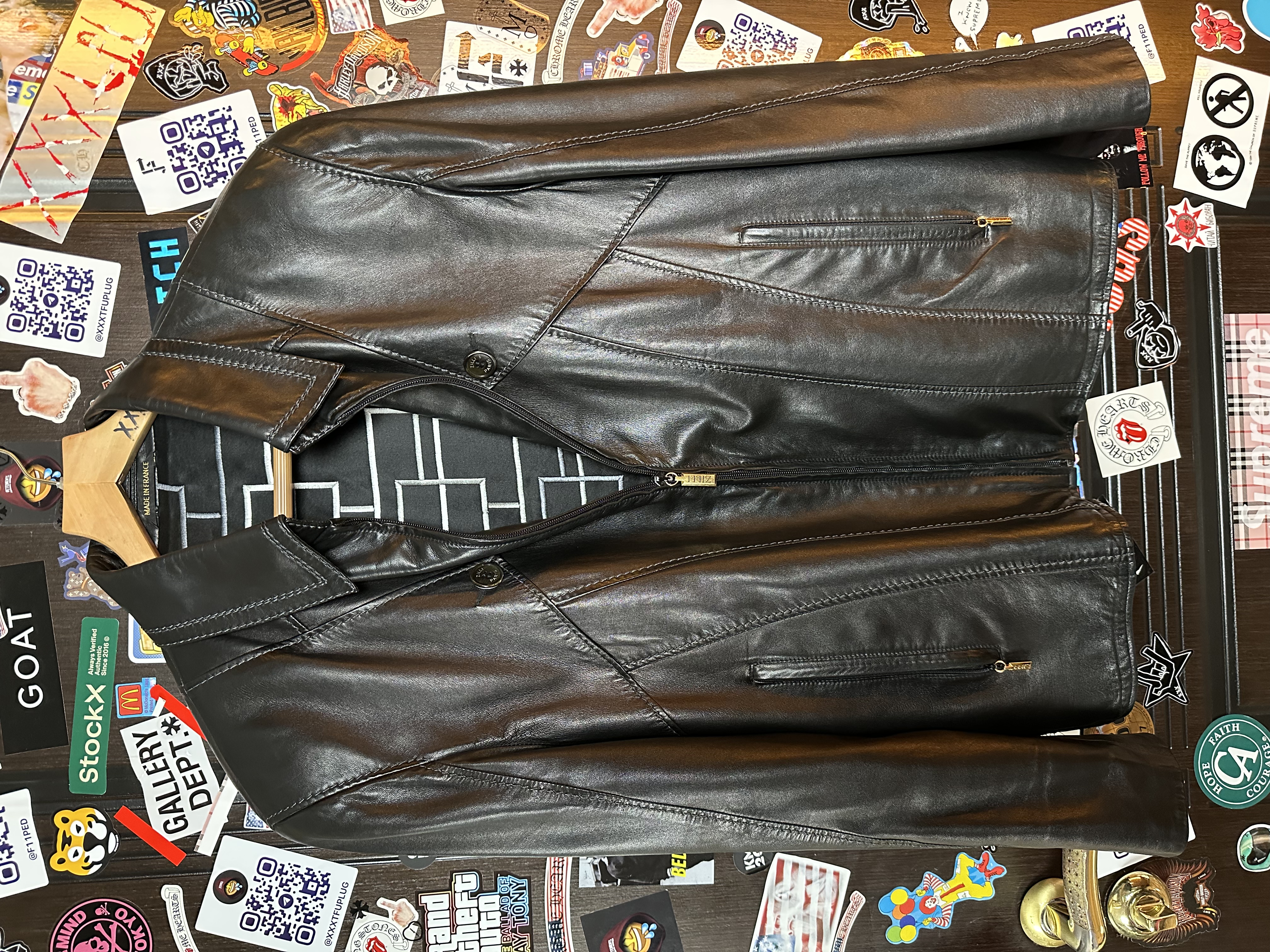 Zilli Zilli "Eperon" Lamb Jacket, detail view 3