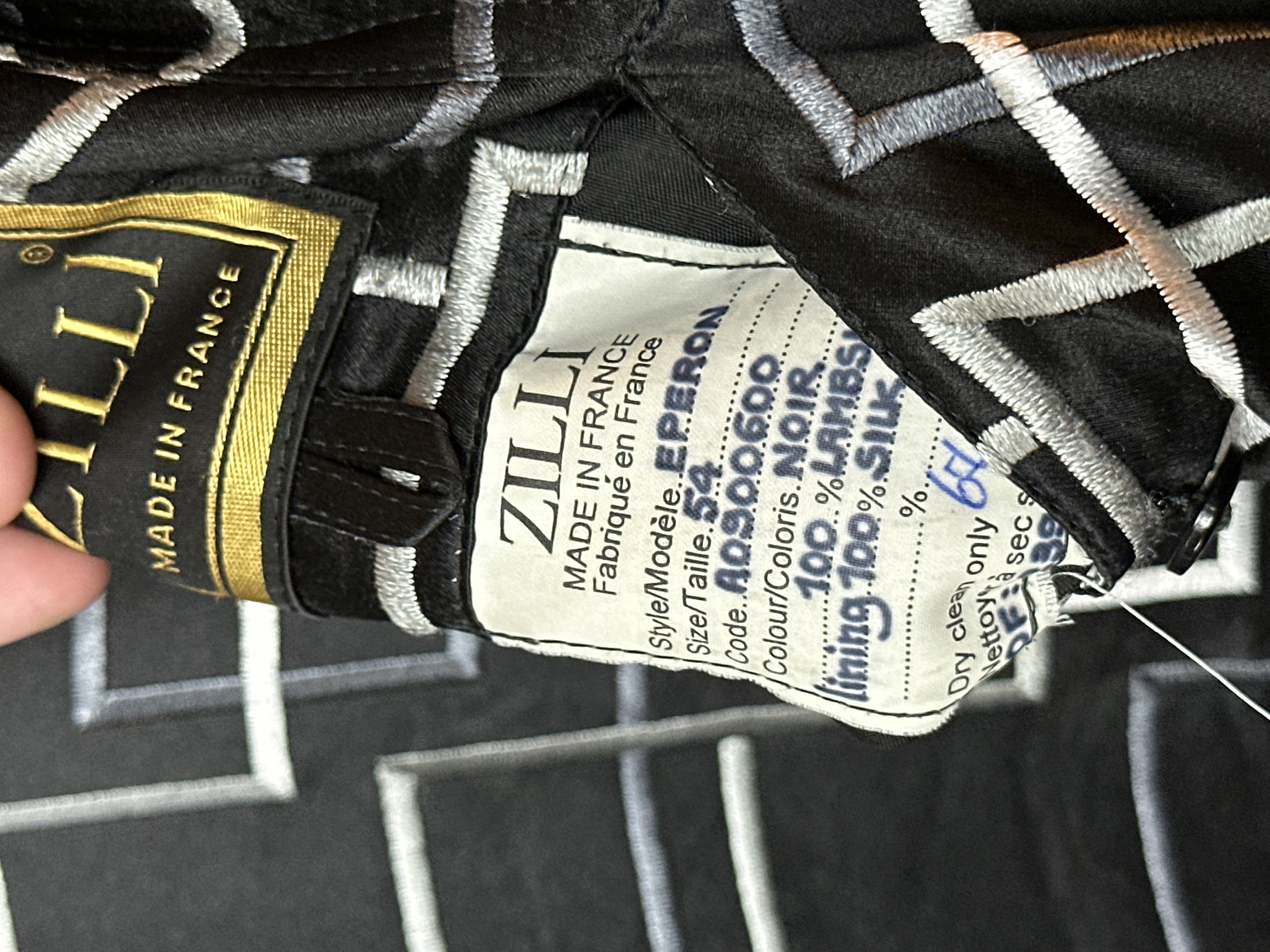 Zilli Zilli "Eperon" Lamb Jacket, detail view 15