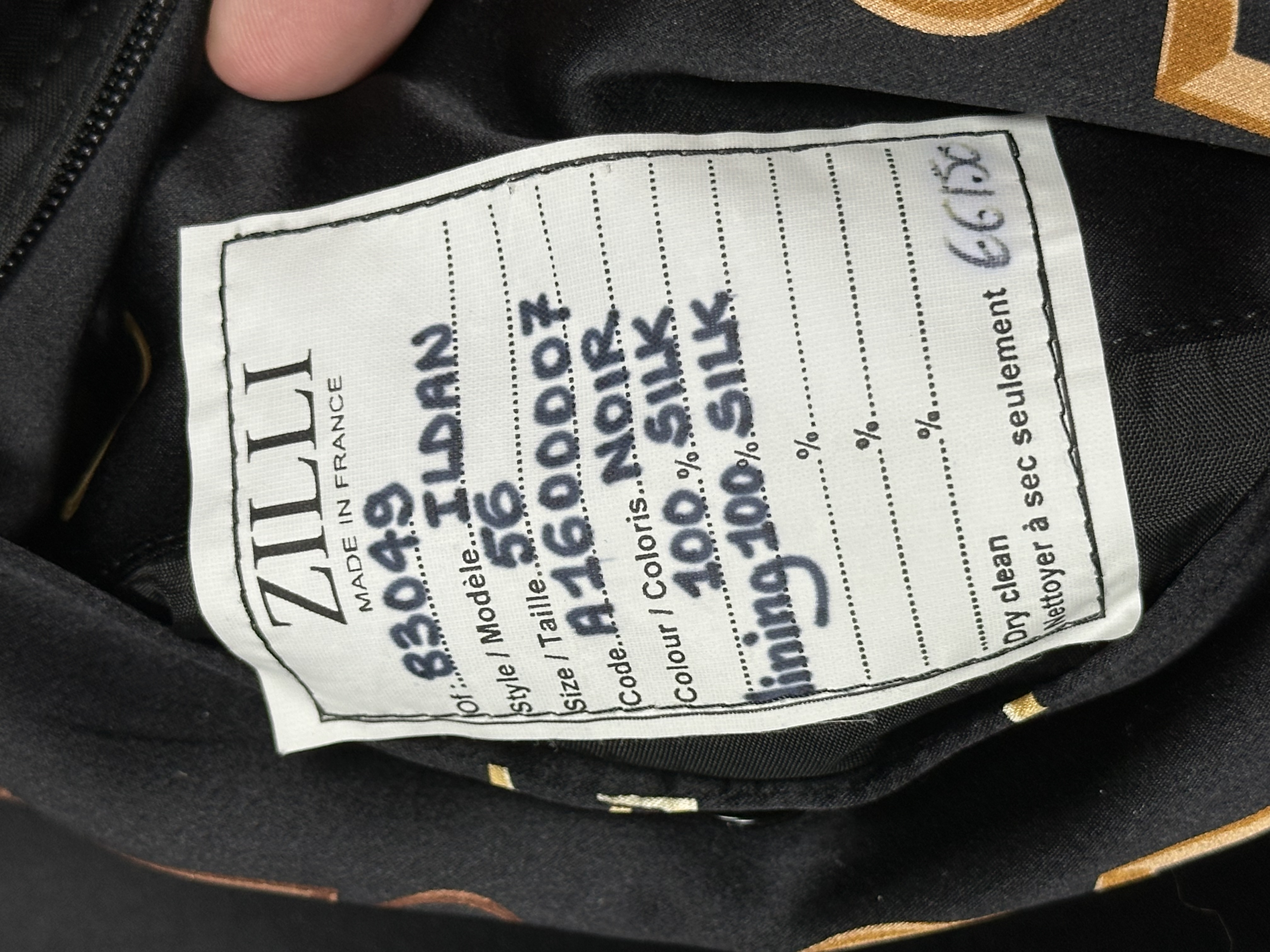 ZILLI Zilli "Ildan" Silk Weasel Coat, detail view 15