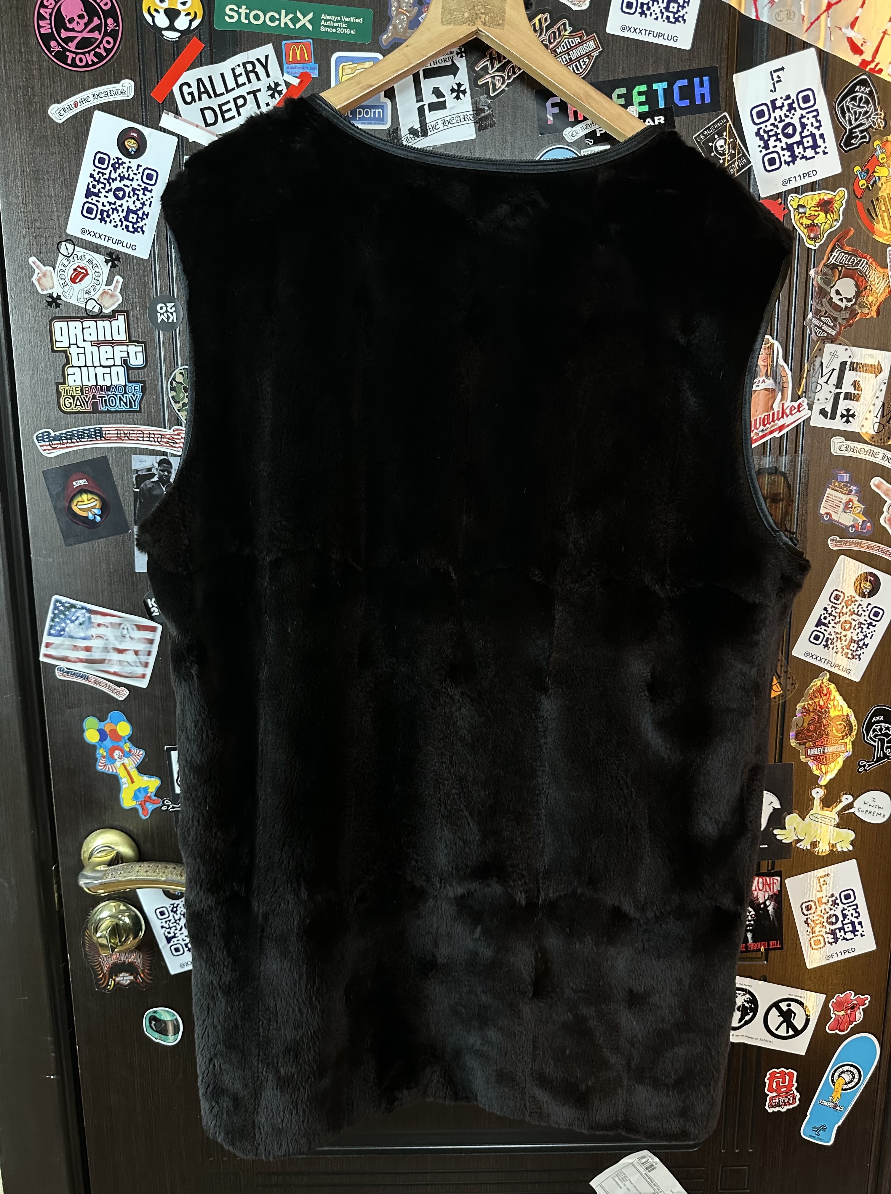 ZILLI Zilli "Ildan" Silk Weasel Coat, detail view 12