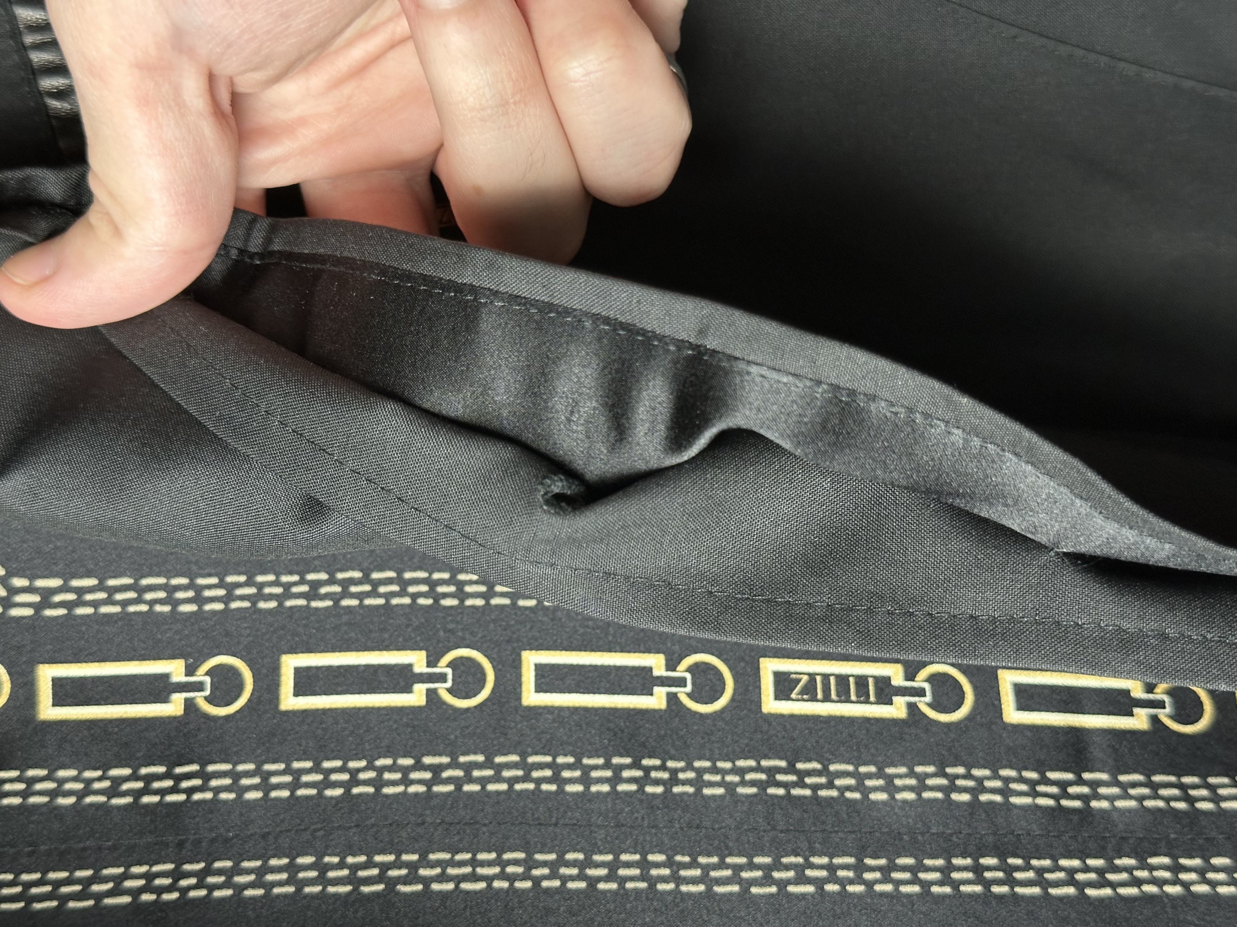 ZILLI Zilli "Ildan" Silk Weasel Coat, detail view 20