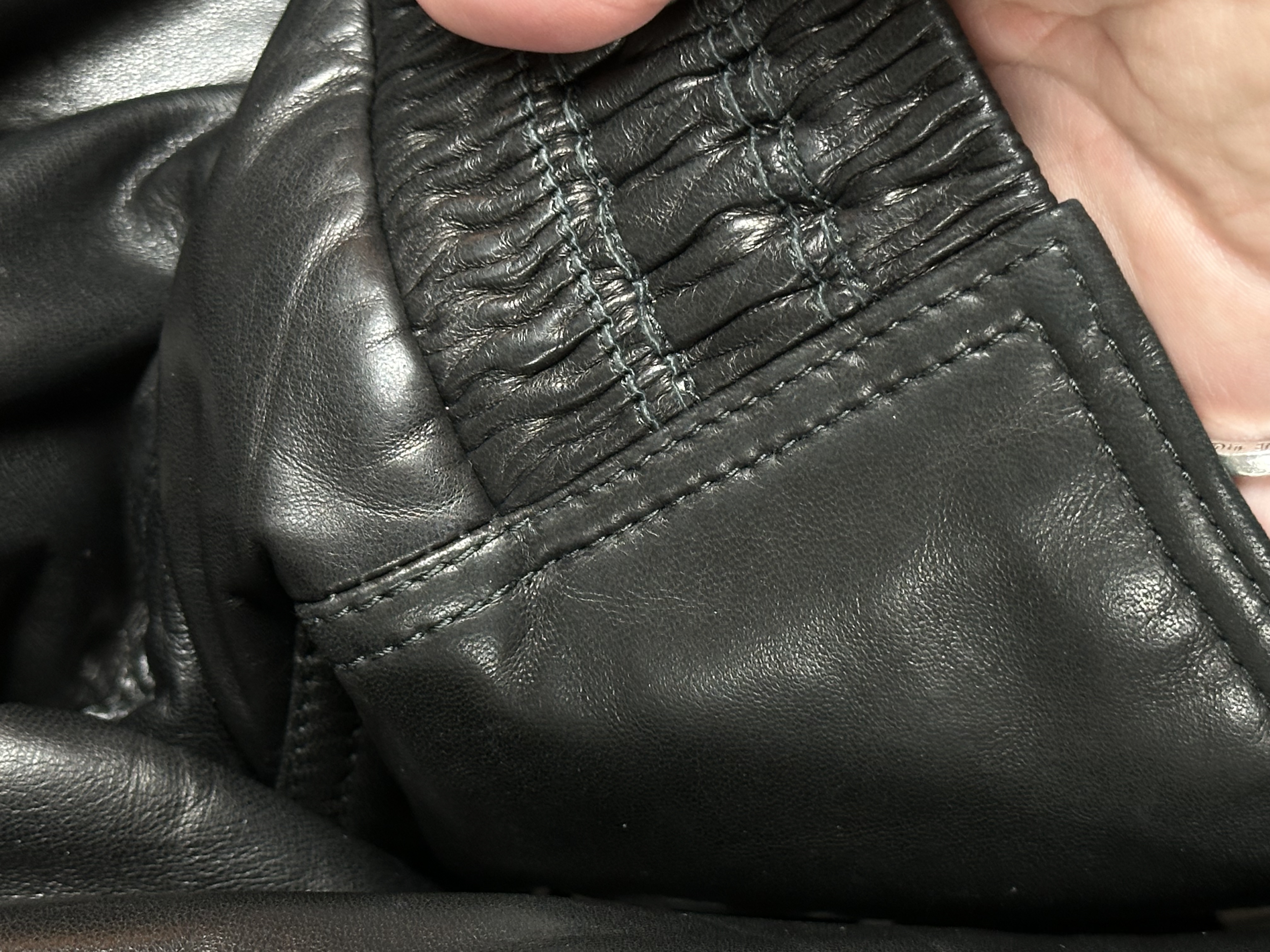 Zilli Zilli Lambskin Hood Jacket, detail view 12