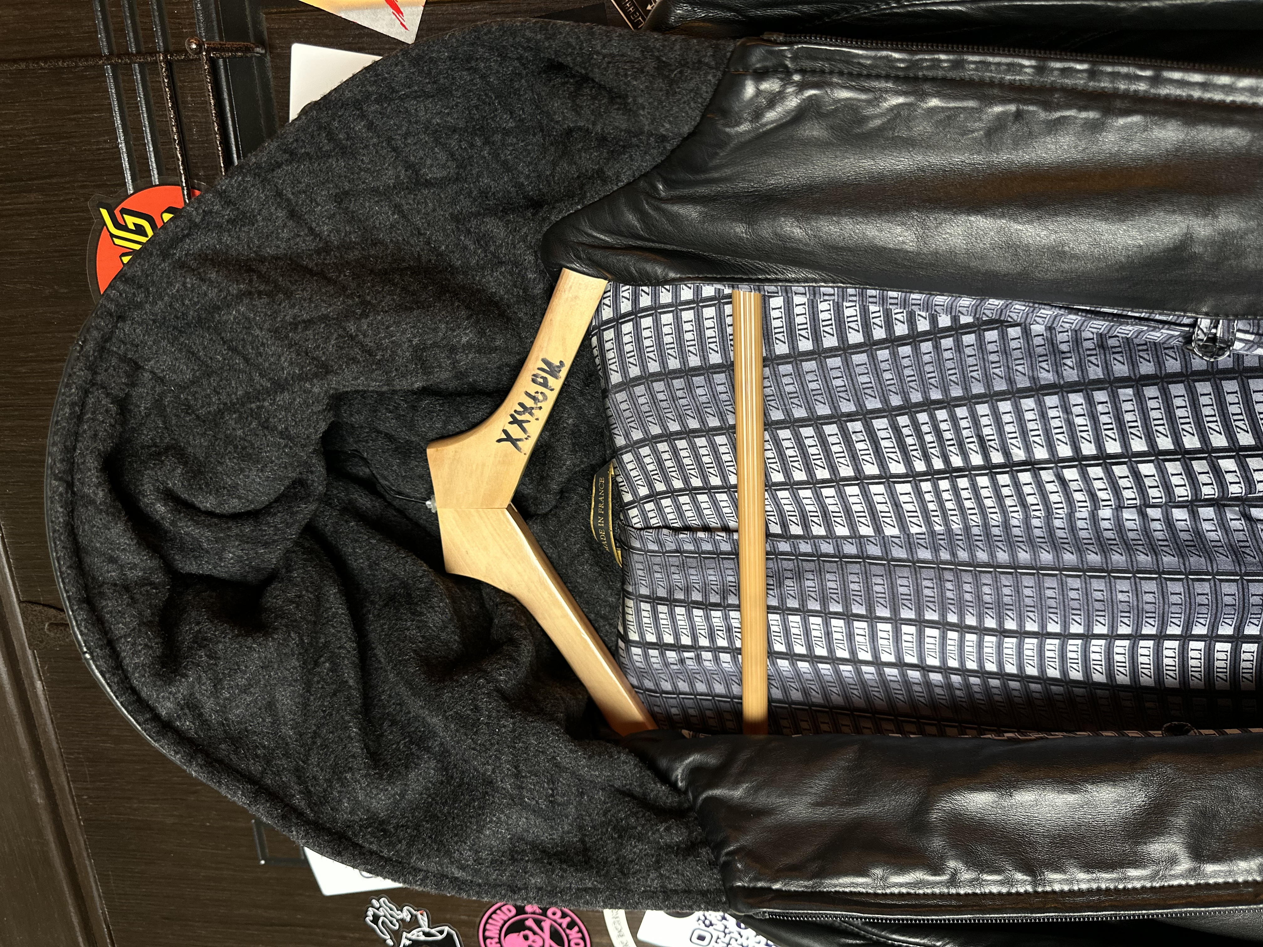 Zilli Zilli Lambskin Hood Jacket, detail view 19