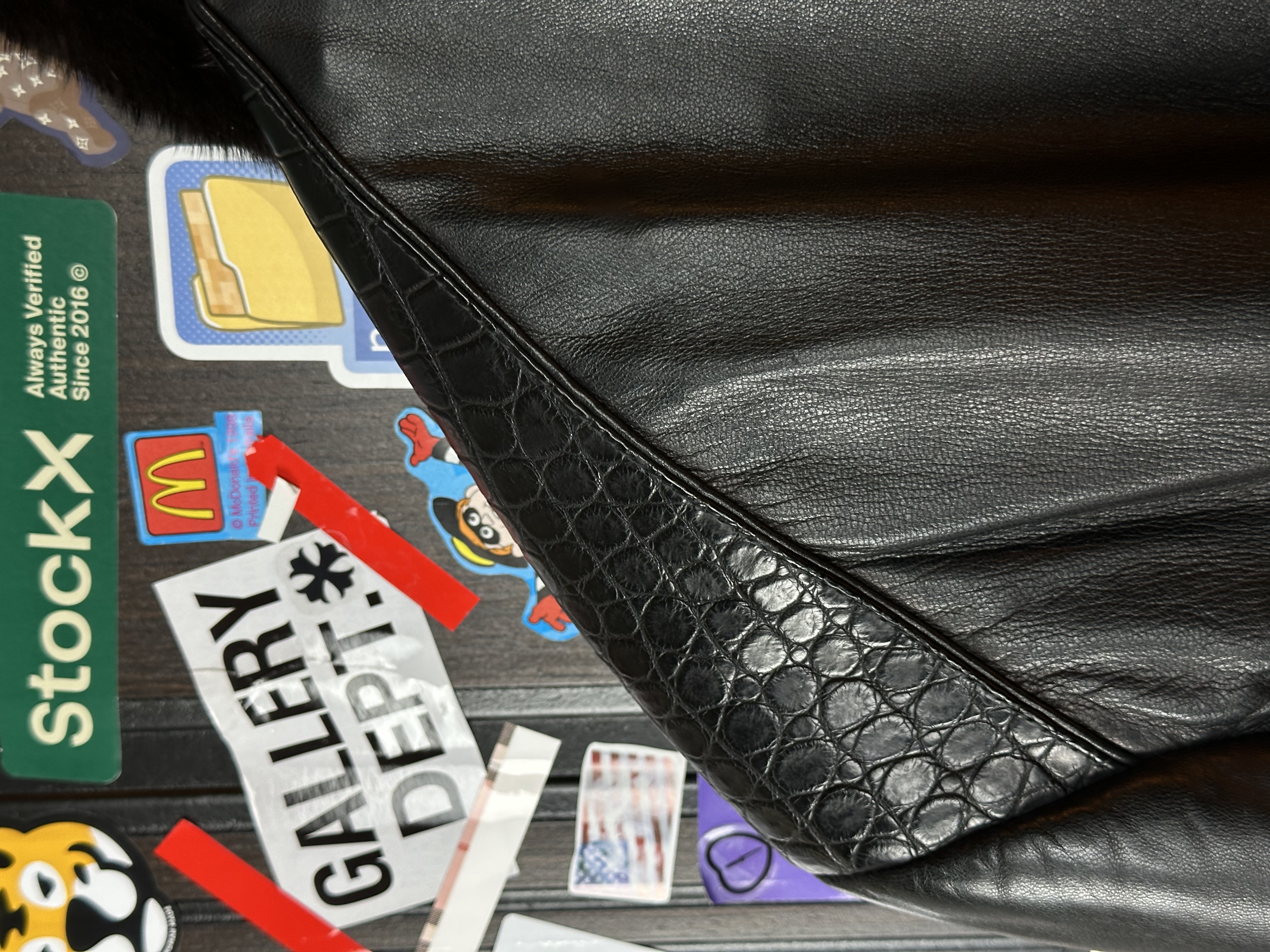 ZILLI Zilli "Mertopolis" Porosus Coat, detail view 8