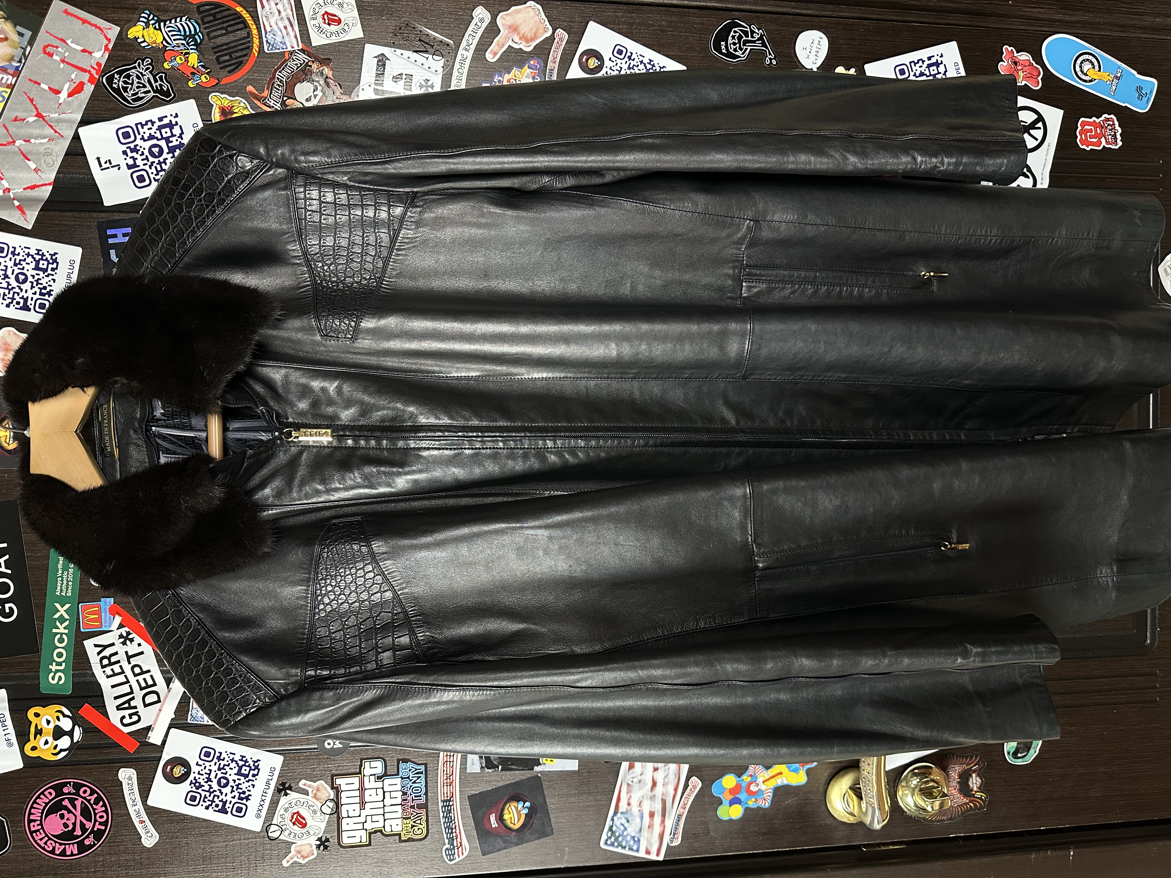 ZILLI Zilli "Mertopolis" Porosus Coat