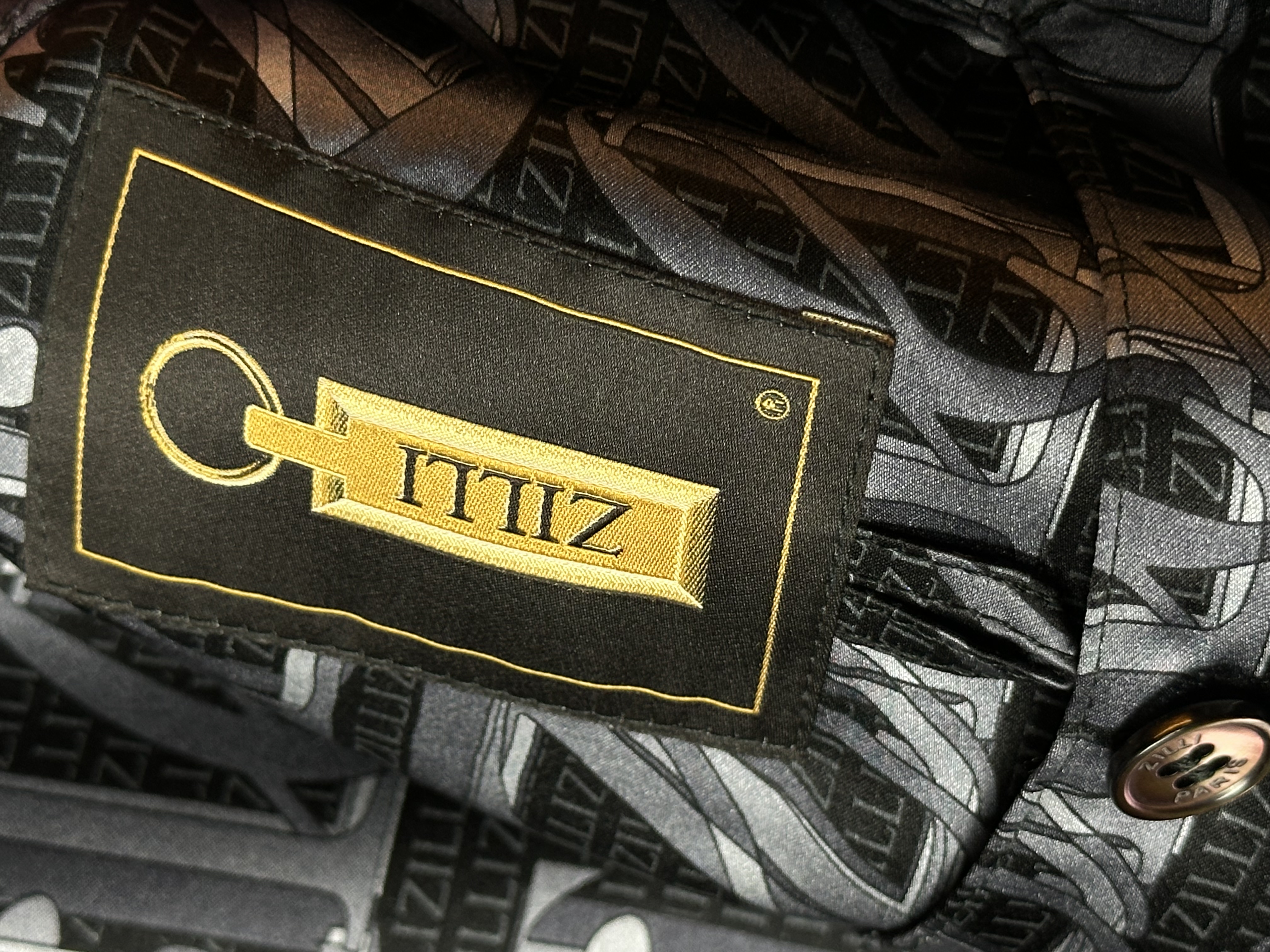 ZILLI Zilli "Mertopolis" Porosus Coat, detail view 9