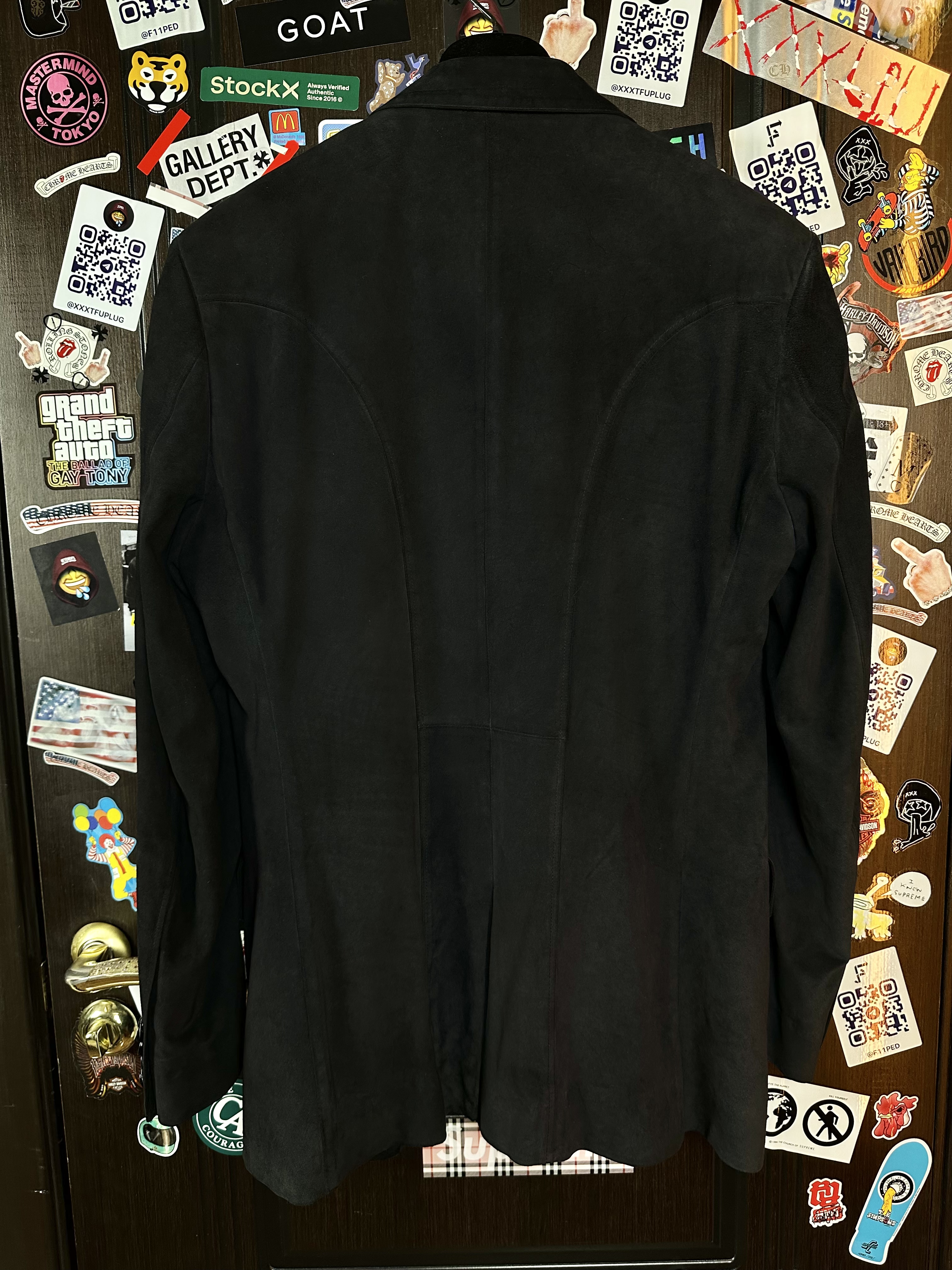 Zilli Zilli Suede Blazer, detail view 2