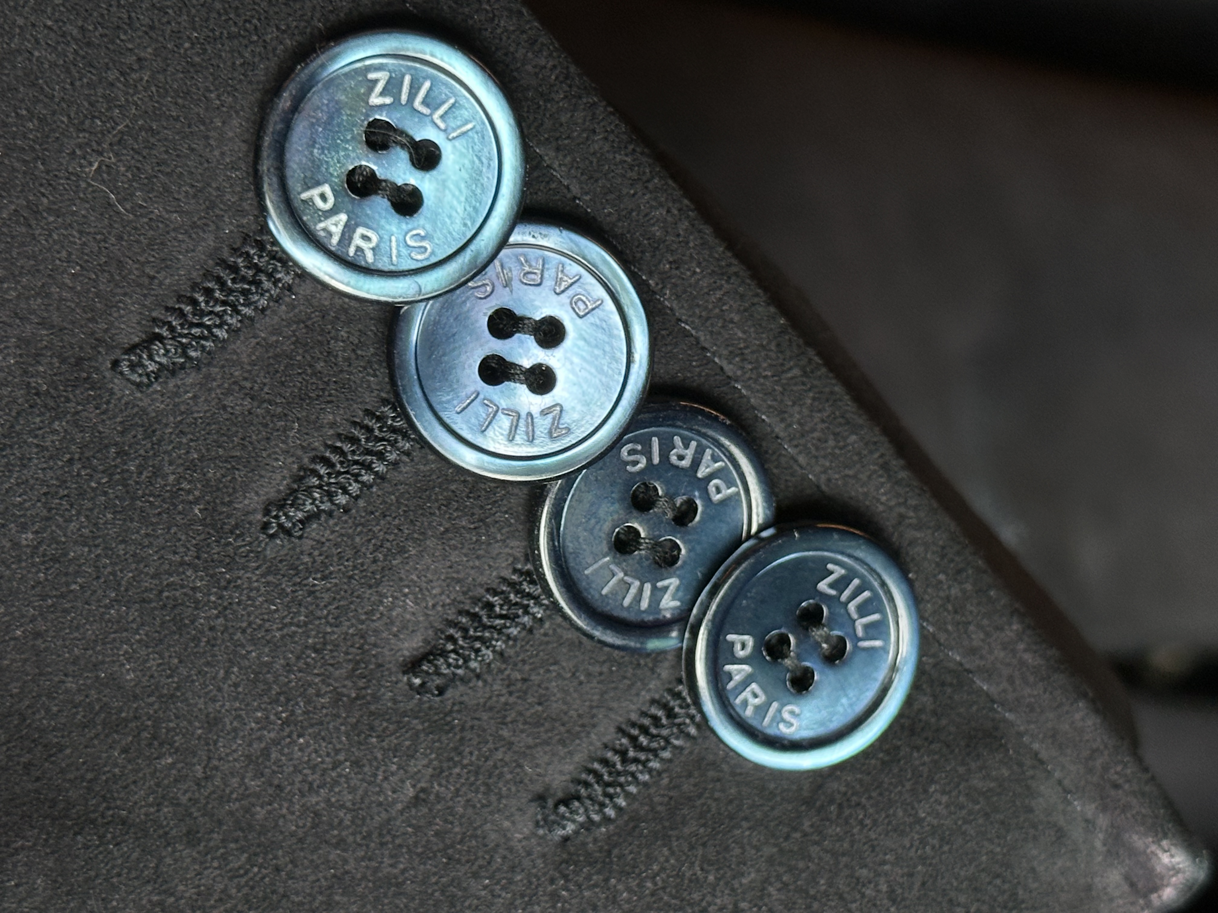 Zilli Zilli Suede Blazer, detail view 13