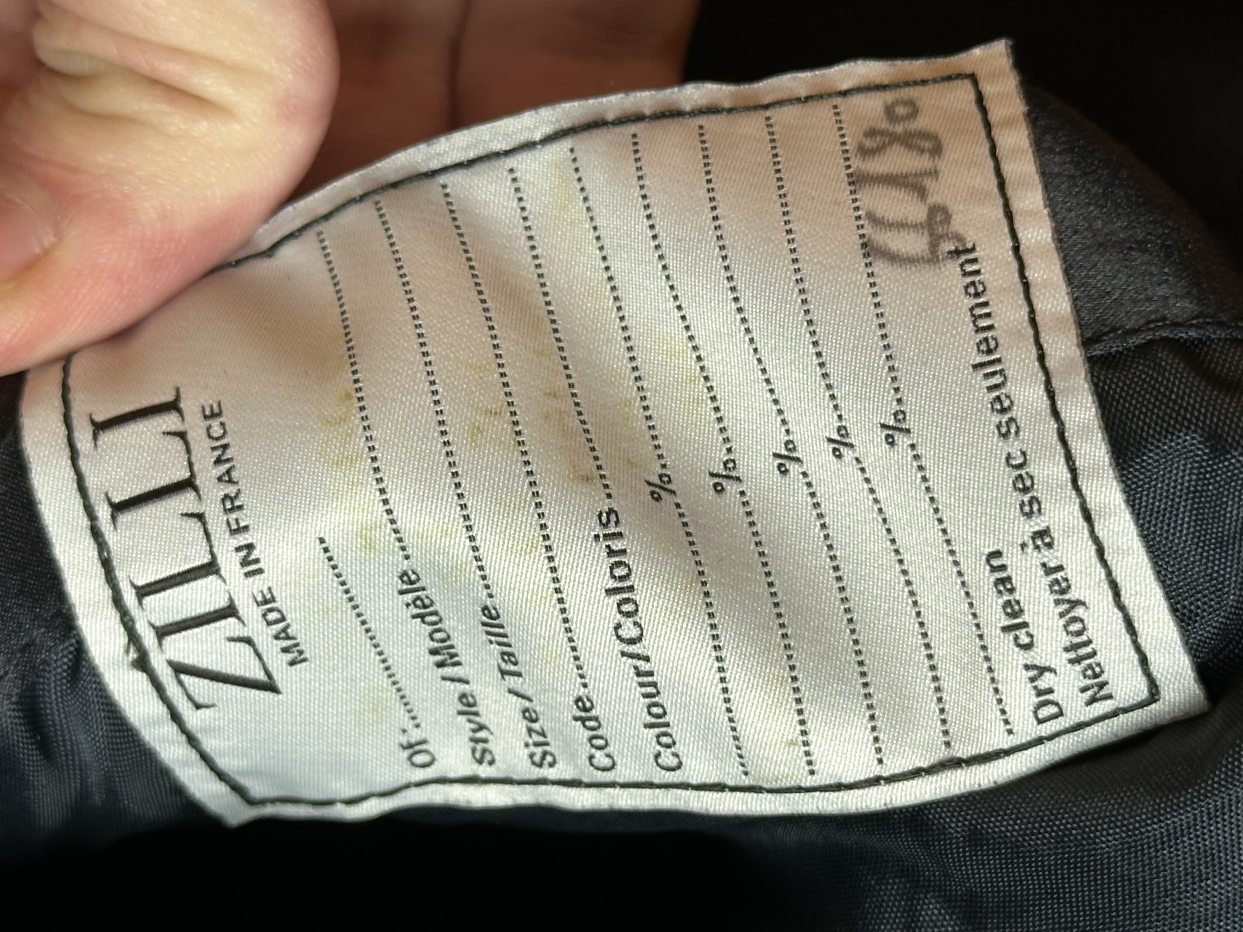 Zilli Zilli Suede Blazer, detail view 12