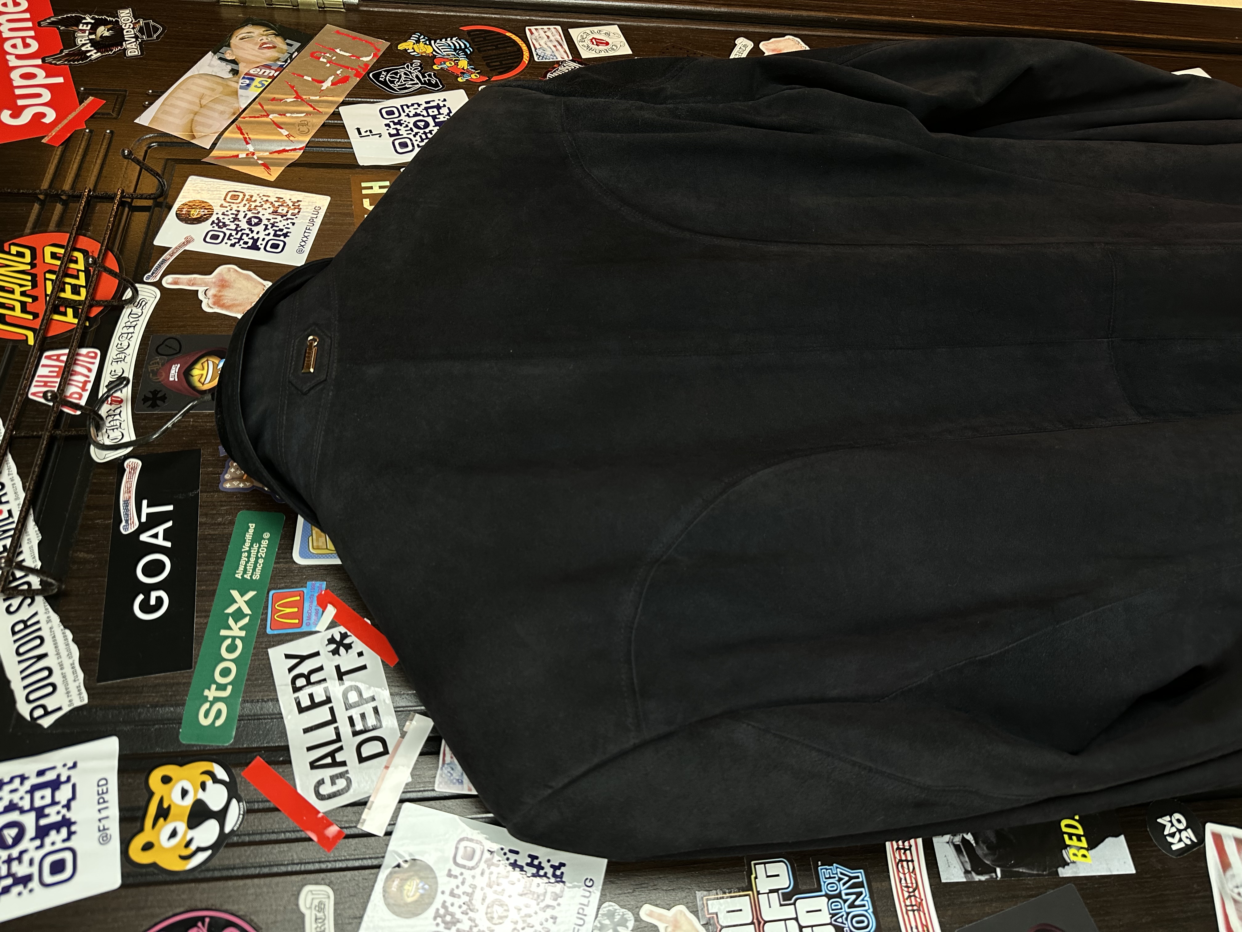 Zilli Zilli Suede Blazer, detail view 4